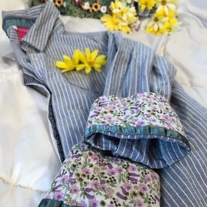 Striped Button Down Top